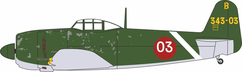 Oxford Diecast Imp Jap Navy As 1945 Kawanishi N1K2 Shiden-Kai George 1:72 Scale