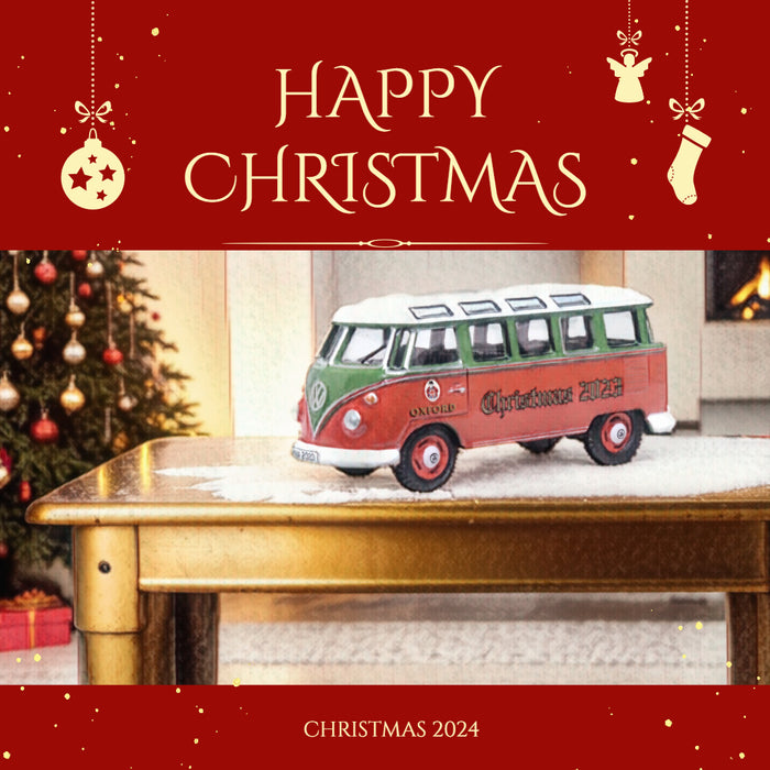 SP172 1:76 Scale VW Split Screen Samba Bus Xmas 2023. A liitle bit of Xamas