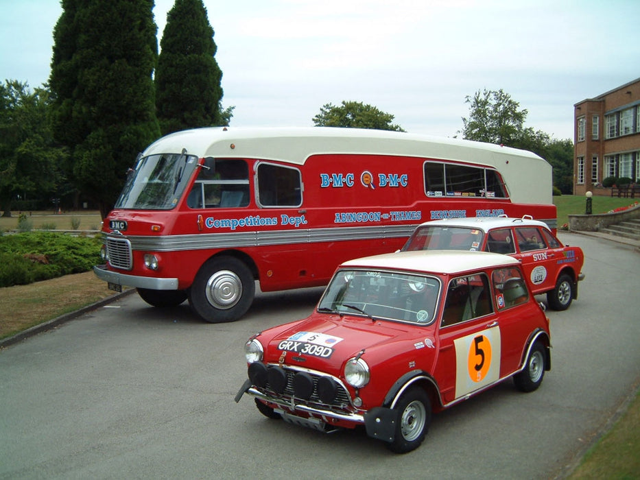 Oxford Diecast BMC Transporter Images 76BMC003 rebuilt