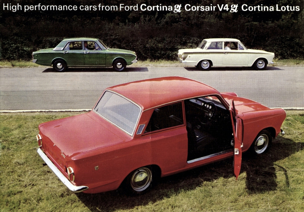 76COR1001 Oxford Diefcast Lotus Cortina MK 1 - 1:76 Scale