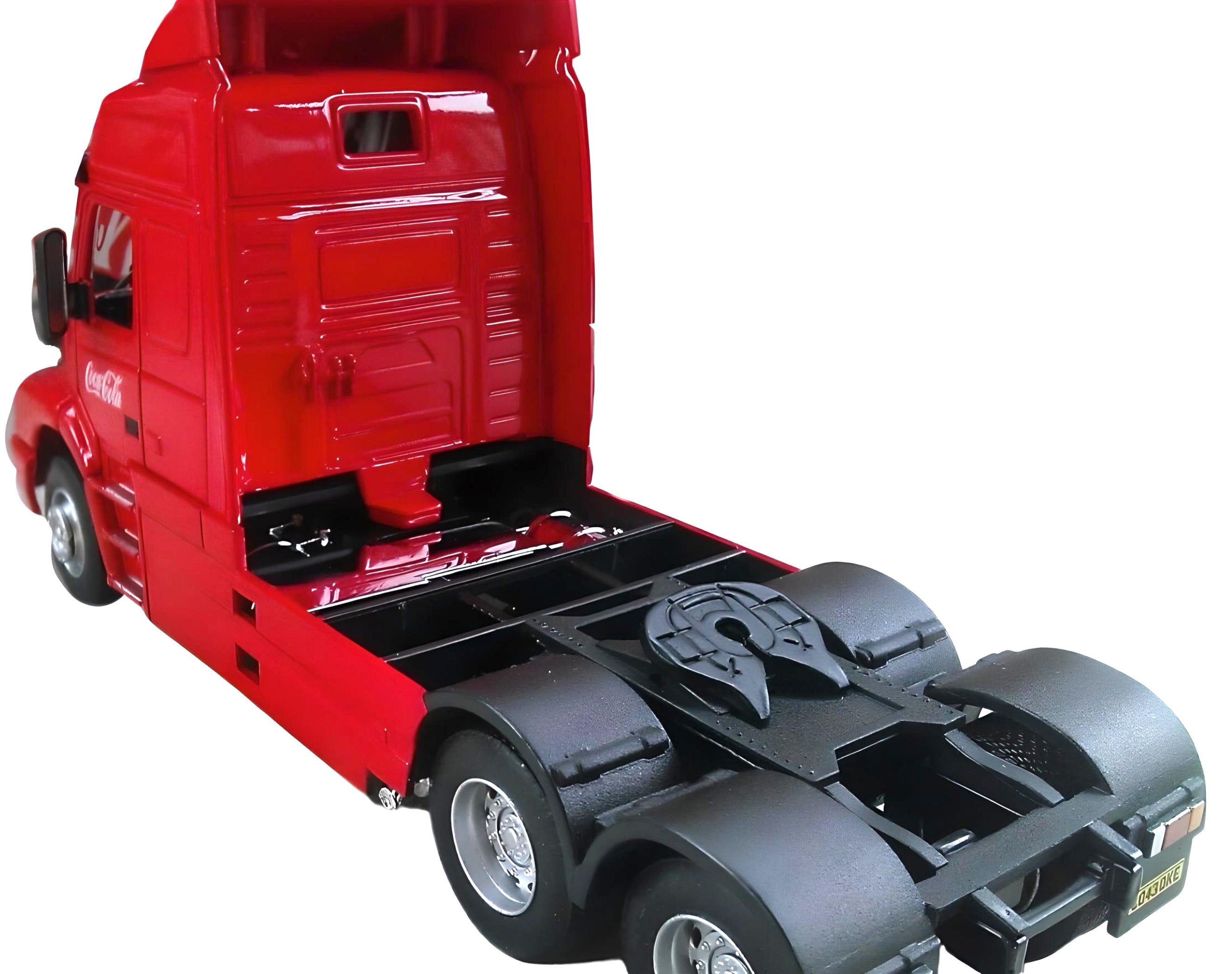 OXFORD DIECAST - SCANIA T CAB 4x2 Con Rimorchio 2 Assi COCA-COLA Noël - 1/76 ... 5055530107366 - Foto 8