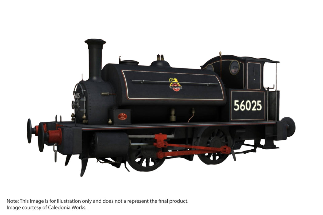 Oxford Rail CR Class 264/611 - BR Early Crest Lined Black 56025