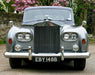Oxford Diecast Rolls Royce Phantom V James Young Navy and Silver - 1:43 Scale 43RRP5001 Scanned Car Front