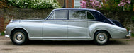 Oxford Diecast Rolls Royce Phantom V James Young Navy and Silver - 1:43 Scale 43RRP5001 Scanned Car Left
