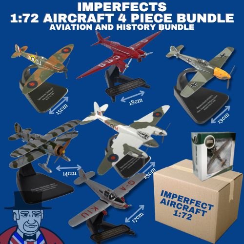 Imperfect 4 Piece Aircraft 1:72 Bundle