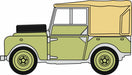 Oxford Diecast Sage Green (HUE) L/Rover Series I 80 - 1:76 Scale 76LAN180001 Left