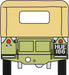 Oxford Diecast Sage Green (HUE) L/Rover Series I 80 - 1:76 Scale 76LAN180001 Rear