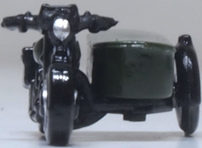 Oxford Diecast Motorcycle and Sidecar Post Office Telephones 1:148