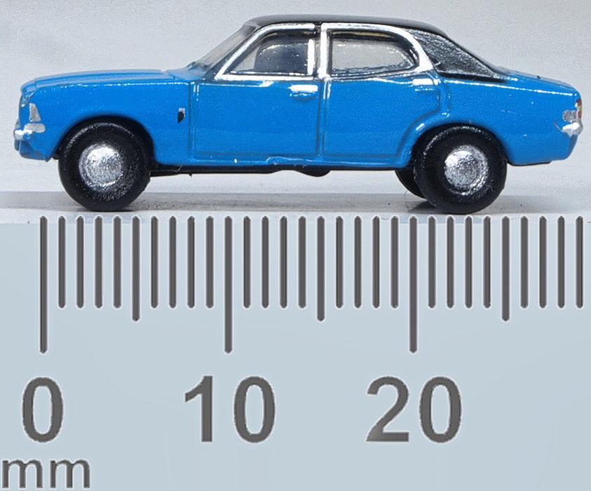 Oxford Diecast Electric Monza Blue Cortina MKIII NCOR3005 Side