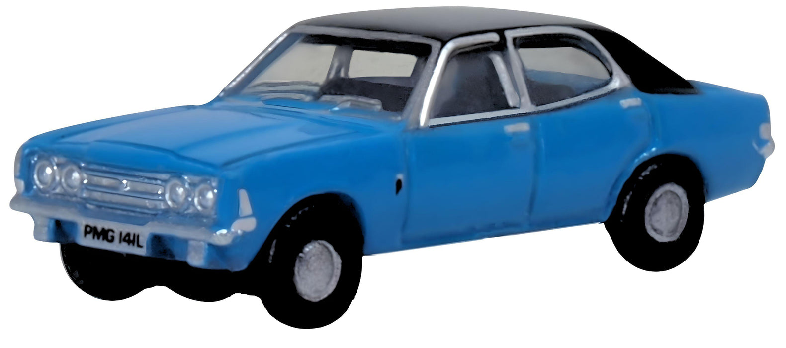 Oxford Diecast Electric Monza Blue Cortina MKIII NCOR3005 N scale 1:148