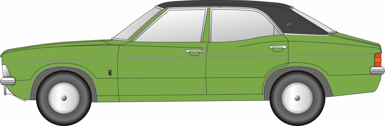 Oxford Diecast Ford Cortina MKIII Onyx Green 1:148 Scale
