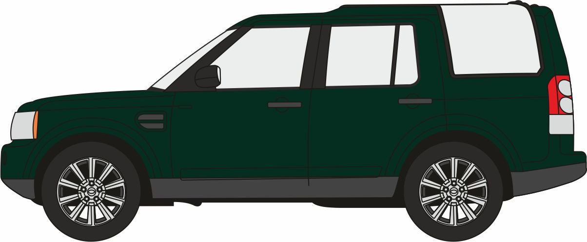 Oxford Diecast Land Rover Discovery 4 Aintree Green 1:148 Scale