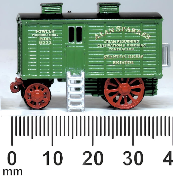 Oxford Diecast Alan Sparkes Living Wagon 1:48 N Scale Measurements