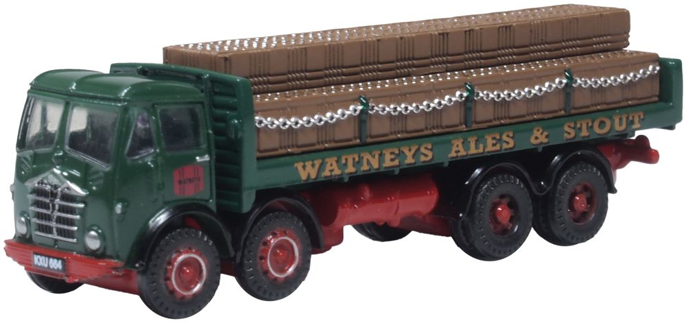 Oxford Diecast Foden FG 8 Wheel Dray Watneys 1:148