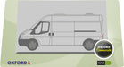 Oxford Diecast White Transit LWB High - 1:148 Scale NFT006 Pack