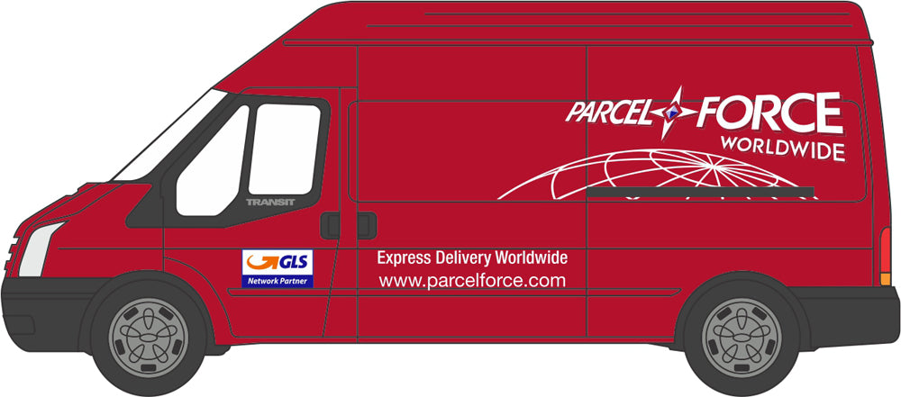 Oxford Diecast Ford Transit 2006 Parcelforce 1:148