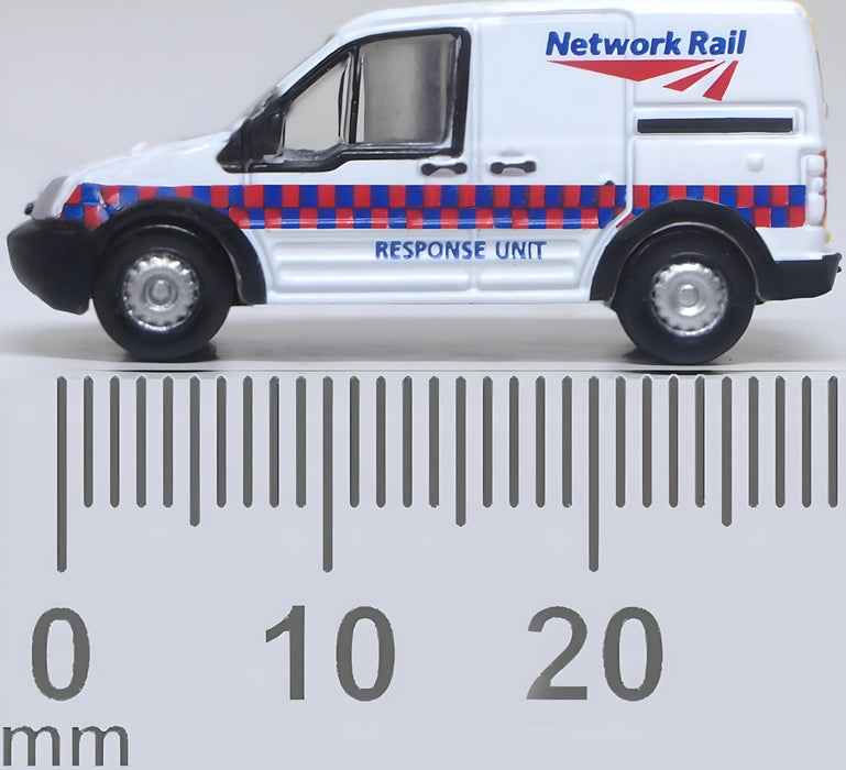 Oxford Diecast Network Rail Ford Transit Connect 1:148 N Scale model measurements