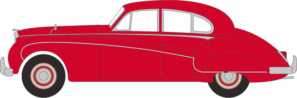 Oxford Diecast Jaguar MkVIII Carmen Red 1:148 Scale