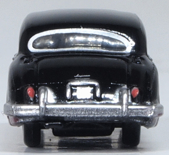 Oxford Diecast Black Imperial Maroon Jaguar Mk8/9 NJAG9004 Rear