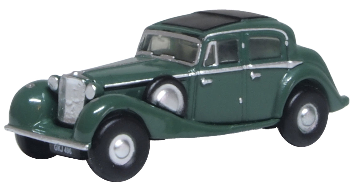 Oxford Diecast Jaguar SS Suede Green 1:148