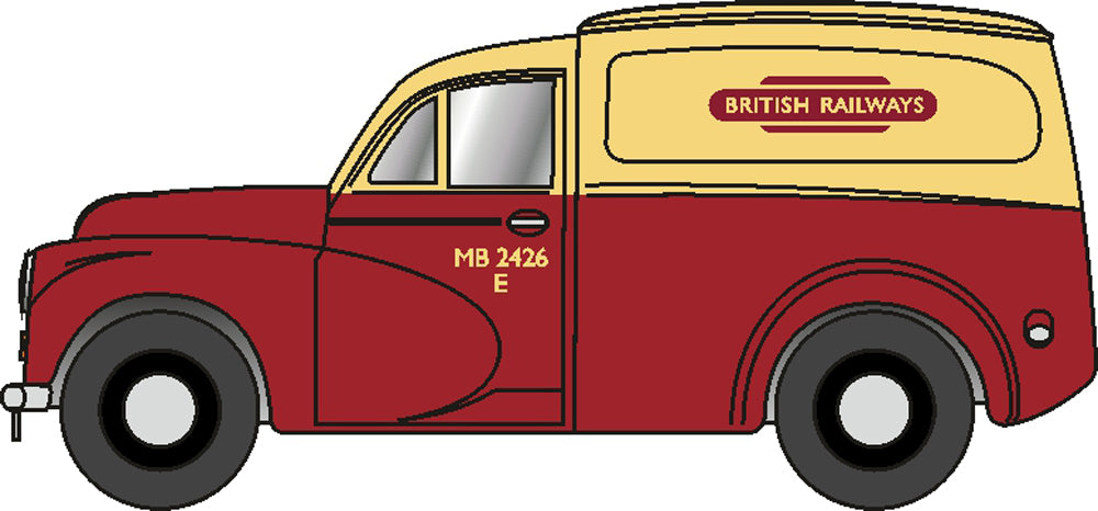 Oxford Diecast Morris 1000 British Railways 1:148
