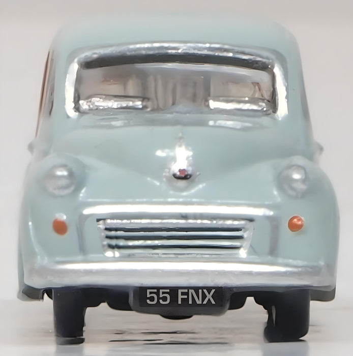 Oxford Diecast N Scale Smoke Grey Morris Traveller NMMT009 Front