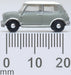 Oxford Diecast Tweed Grey-OEW Classic Mini NMN009 N Scale Measurements