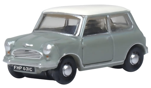 Oxford Diecast Tweed Grey-OEW Classic Mini NMN009 1:148 N Scale