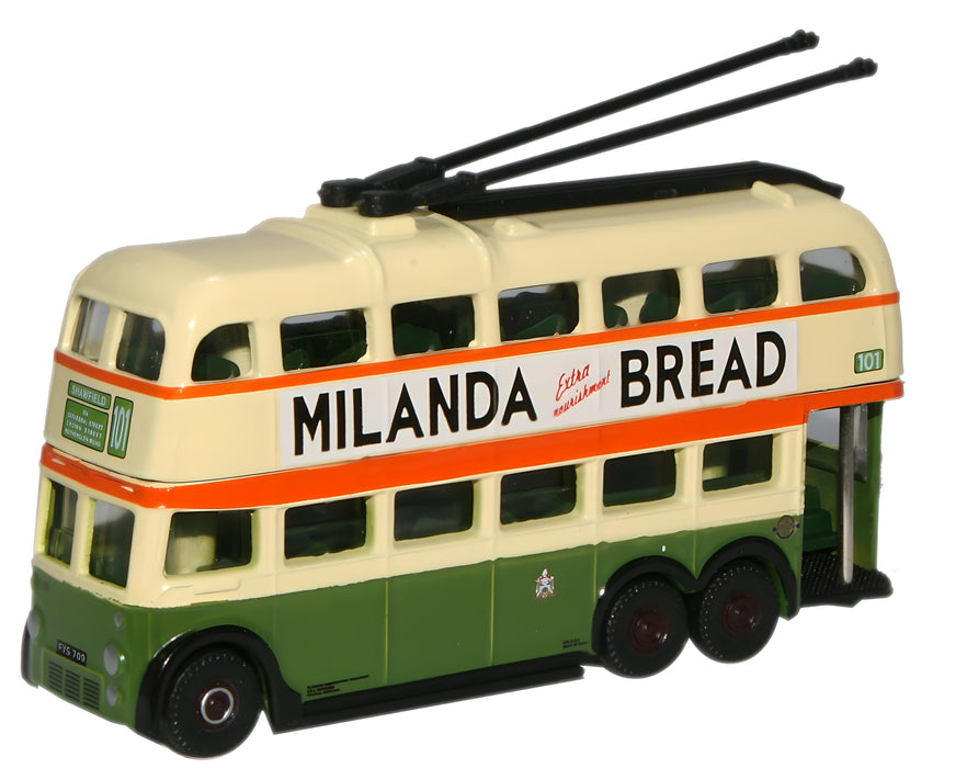 Oxford Diecast Glasgow Corporation Transport BUT Trolleybus - 1:148 Sc NQ1004