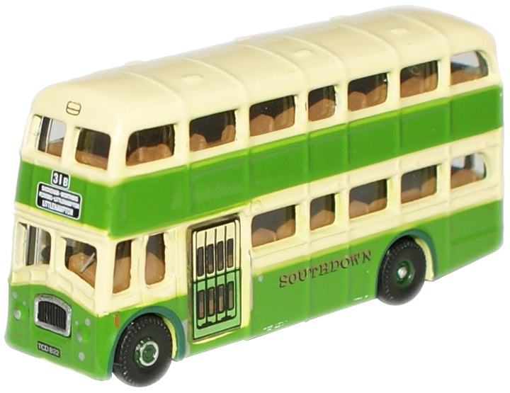 OXFORD DIECAST NQM001 Southdown Queen Mary Oxford Omnibus 1:148 Scale Model Omnibus Theme