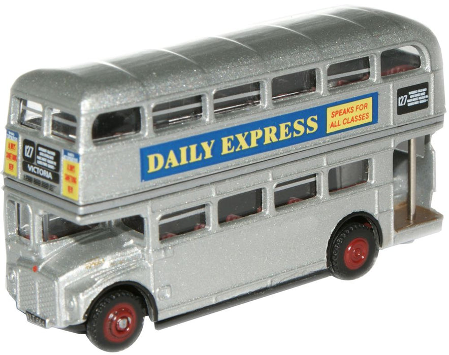 Oxford Diecast RM664 Silver Lady Routemaster - 1:148 Scale