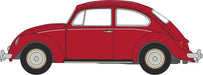 Oxford Diecast Ruby Red VW Beetle - 1:148 Scale NVWB002 Left