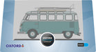 Oxford Diecast Turquoise Blue White VW T1 Samba Bus NVWS005 Pack