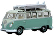 Oxford Diecast Turquoise Blue White VW T1 Samba Bus NVWS005