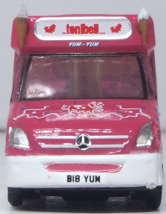 Oxford Diecast Whitby Mondial Ice Cream Van Tonibell 1:148
