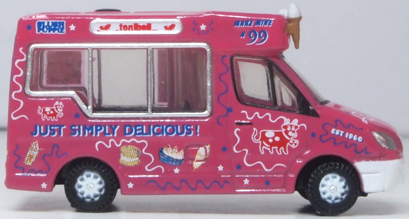 Oxford Diecast Whitby Mondial Ice Cream Van Tonibell 1:148