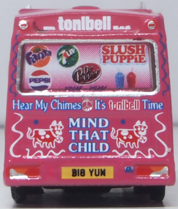 Oxford Diecast Whitby Mondial Ice Cream Van Tonibell 1:148
