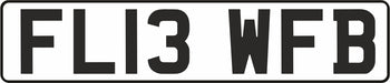 NXF001 Jaguar XF Carnelian Red Oxford Diecast N Scale Reg Plate