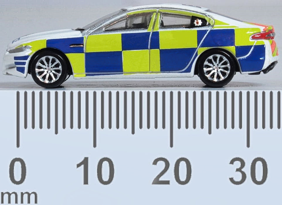Oxford Diecast Police Jaguar XF NXF008 Measurements