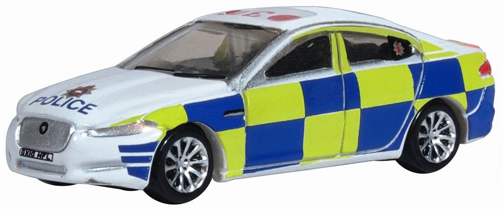 Oxford Diecast Police Jaguar XF NXF008