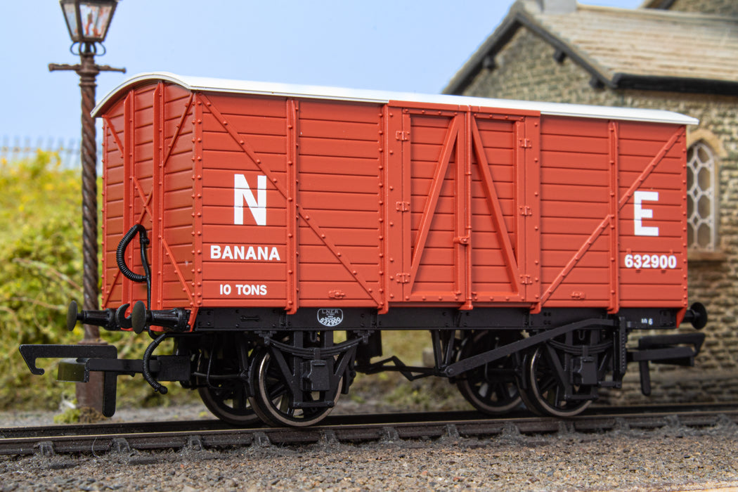 Oxford Rail GE Banana Van - LNER (pre 1937) 632900 1:76
