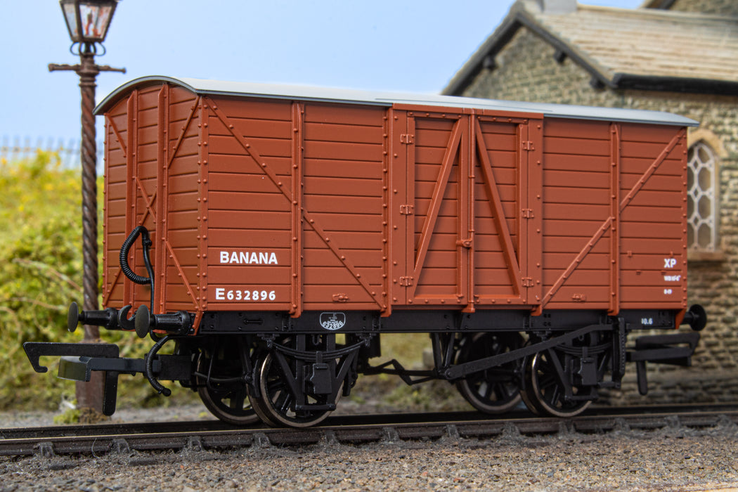 Oxford Rail GE Banana Van - BR E632896 1:76
