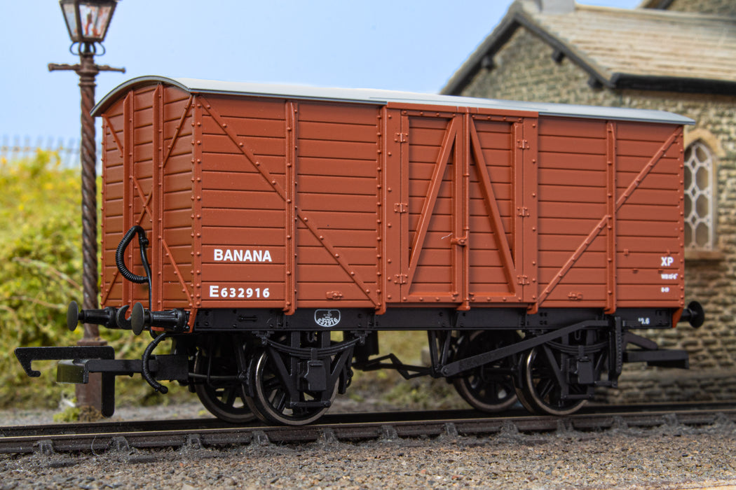 Oxford Rail GE Banana Van - BR E632916 1:76