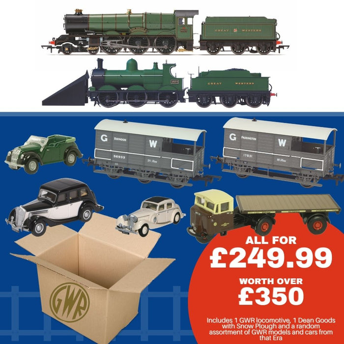 GWR Locomotive (R3534) & Dean Goods Loco and Assortment of Vehicles