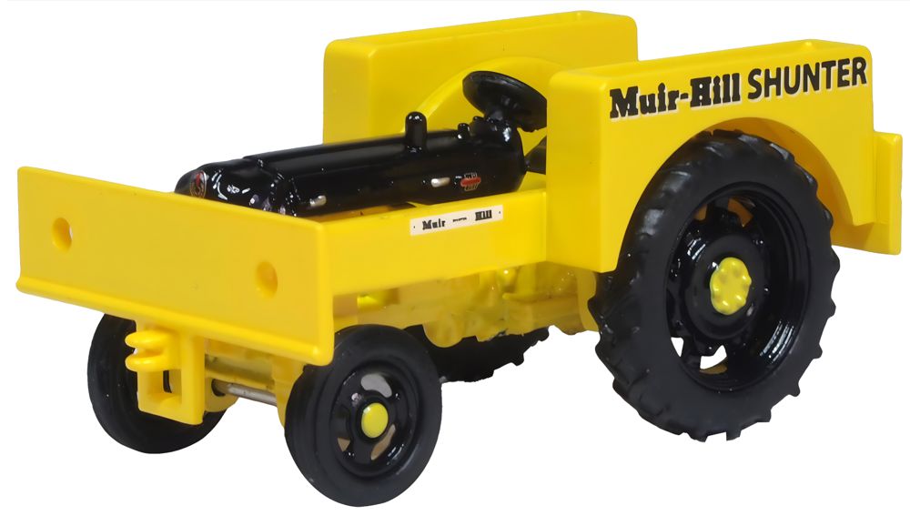 Oxford Rail Fordson Tractor Rail Shunter (Yellow/Black) 1:76