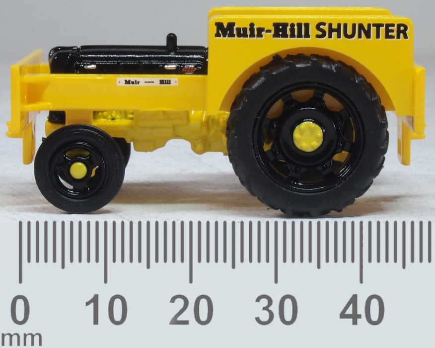 Oxford Rail Fordson Tractor Rail Shunter (Yellow/Black) 1:76