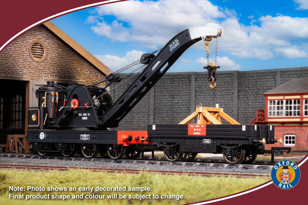 Oxford Rail Cowans Sheldon 15T Crane BR Stoke Mpd Rs1023_15