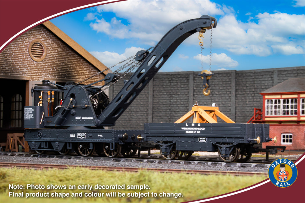 Oxford Rail Cowans Sheldon 15T Crane Lms Wellingborough 243