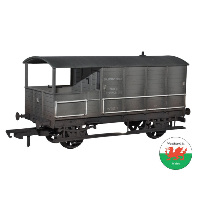 Oxford Rail BR Toad 4 Wheel Basingstoke 35717 Weathered in Wales