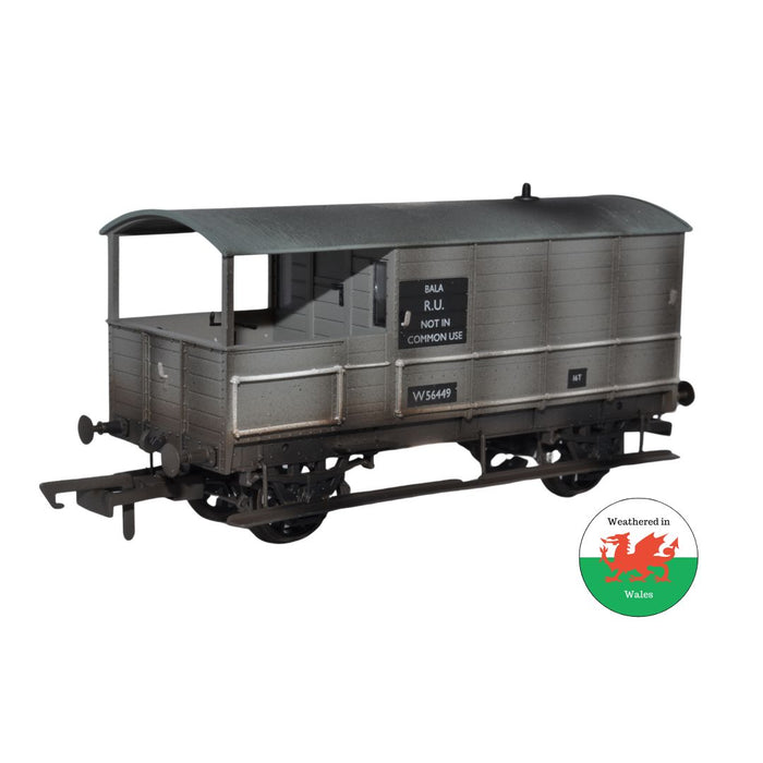 Oxford Rail BR Toad 4 Wheel Bala 56449 Weathered in Wales